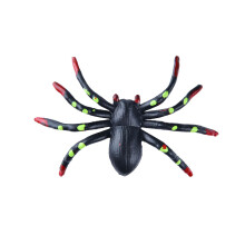 30Pièces Araignées Jouets Plastiques Noires Décor Creepy Halloween