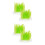 4Pièces Décor Reptiles Vert Durable 4