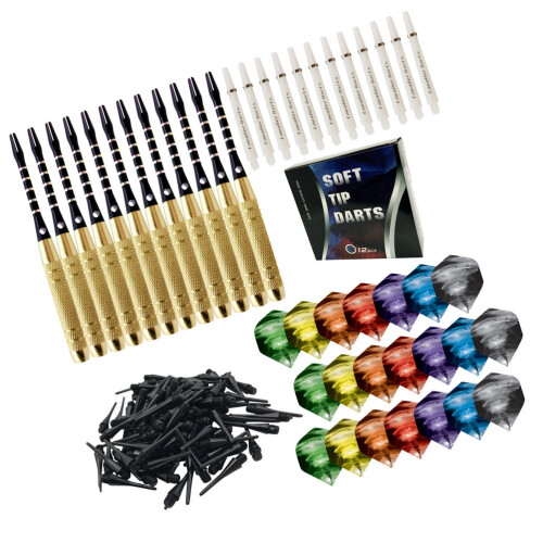 2Ensembles Kit Pointes Fléchettes Pro Nylon Aluminium 1