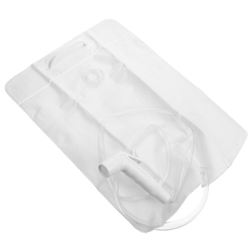 2Ensembles Douche Portable PVC Blanche Outdoor Camping 1