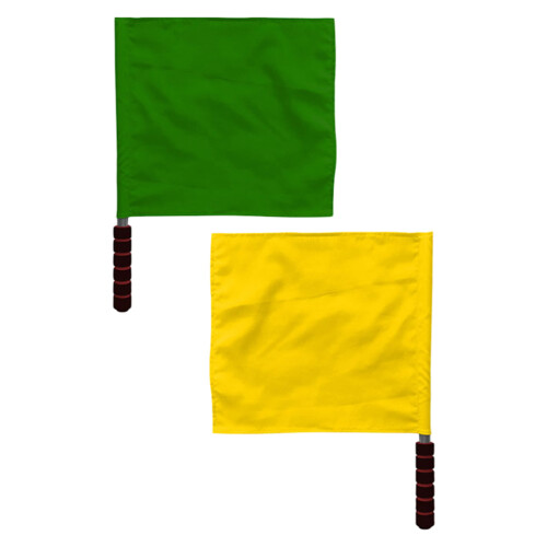 6Pièces Drapeaux De Referee Polyvalents Pour Événements Urgences 1