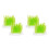 4Pièces Décor Reptiles Vert Durable 8