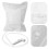 2Ensembles Douche Portable PVC Blanche Outdoor Camping 11