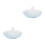 2Pièces Bonnet Douche PP Capuchon Shampooing Réglable 8