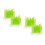 4Pièces Décor Reptiles Vert Durable 5