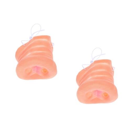 4Pièces Masques Nez De Élastic Pour Jeux Et Carnaval 1