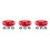 3Pièces Cache Fourche Aluminium Protection Durable 6