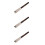 3Pièces Torches -Feu Multicolores Pour Et 5