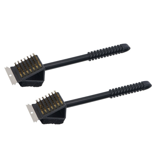 4Pièces Gril Noir Plastique Barbecue Usage Extérieur 1