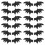 200Pièces Mini Ailes Chauve-Souris En PU Pour DIY 1