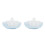 2Pièces Bonnet Douche PP Capuchon Shampooing Réglable 7