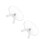 2Pièces Roue Silencieuse ABS Pour Hamster Petits Rongeurs 4