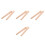 8Pièces Tampon En Bois Beige Pour Bocaux De Fermentation 10