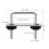 2Pièces Fixations Robustes Pour Barres De Toit Usage Multiple 5