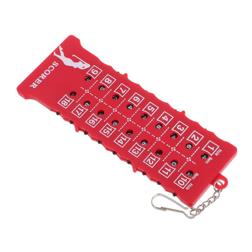 2Pièces Compteur De Score Golf Compact ABS Portable Précis 2
