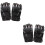 2Paires Kickboxing -Doigts Durables PU Eva Usage Colorés 8