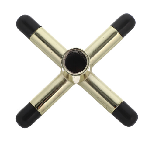 3Pièces Range-Queue Billard Métal Avec Base Caoutchouc Durable 2