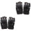 2Paires Kickboxing -Doigts Durables PU Eva Usage Colorés 5