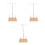 3Pièces Rack À Bois Grande Capacité Pour Rangement Couture 9