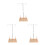 3Pièces Rack À Bois Grande Capacité Pour Rangement Couture 7