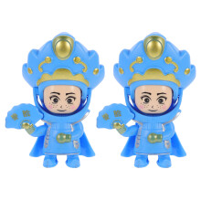 4Pièces Mini Poupées Sichuan Décor Change Visage Enfant