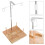 3Pièces Rack À Bois Grande Capacité Pour Rangement Couture 11