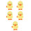 5Pièces Jouets Canards Peluche Douce À Remontage Amusement 10