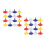 300Pièces Marqueurs Mini Golf ABS Couleur Vive Pour Alignement Précis 9