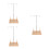 3Pièces Rack À Bois Grande Capacité Pour Rangement Couture 5