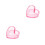 2Pièces Coupelles Ongles Verre Rose Pratique Décorative 9