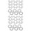 240Pièces Clips De Fixation 8 Forme Inoxydable Pour Tabletop 7