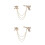 2Pièces Clip Broche Pour Vêtements 2
