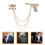 2Pièces Clip Broche Pour Vêtements 10