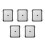 5Pièces Code-Barres USB Multicouleur Pour Caisses Et Automates 7