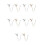 10Pièces Broche Aigle Accessoire Vêtements Couleurs 3