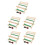 5Ensembles Kit De Handmade Durable Beige Avec Cadre En Bois 8