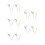 10Pièces Broche Aigle Accessoire Vêtements Couleurs 5