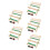 5Ensembles Kit De Handmade Durable Beige Avec Cadre En Bois 6