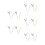 10Pièces Broche Aigle Accessoire Vêtements Couleurs 8