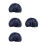 24Pièces Casquettes Chef Marine En Coton Polyester Confortables 5