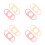8Pièces Silicone Pour Bébé Multicolores 5
