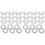240Pièces Clips De Fixation 8 Forme Inoxydable Pour Tabletop 4