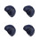 24Pièces Casquettes Chef Marine En Coton Polyester Confortables 7