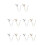 10Pièces Broche Aigle Accessoire Vêtements Couleurs 7