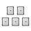 5Pièces Code-Barres USB Multicouleur Pour Caisses Et Automates 6