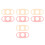 8Pièces Silicone Pour Bébé Multicolores 10