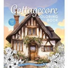 Cottagecore Coloring Book by Editors of Chartwell Books Paperback Book