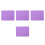 4Pièces De Modelage Violet, Mat De Décoration Gâteau Résistant 4