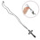 2Pièces Décorations Croix Vintage Pour Intérieur 11