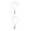 2Pièces Décorations Croix Vintage Pour Intérieur 4